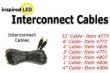 4' (four foot) Interconnect Cable for use with Inspired LED Lighting Systems