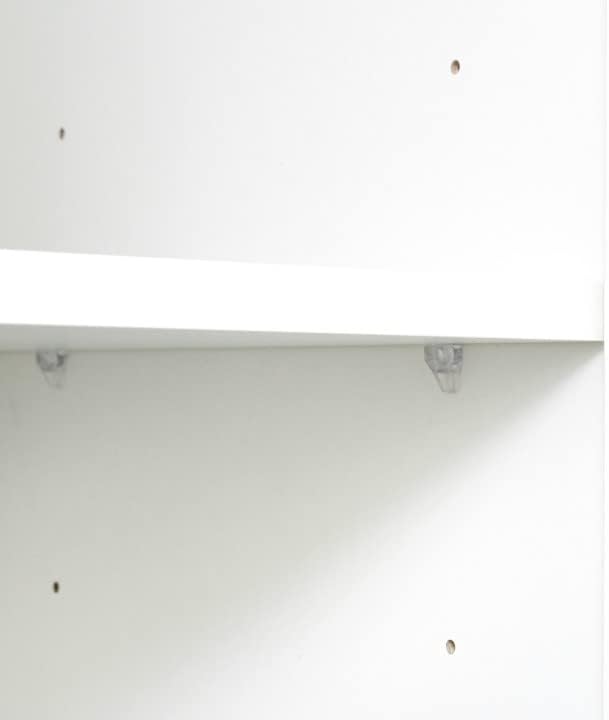 LUMISOL High Kitchen Pantry Cabinet with 2 Doors, Buffet Cupboards Sideboard with 3 Shelves, Kitchen Hutch for Living Room Dining Room, White