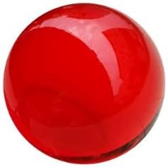 CHENGXINWENHUA Crystal Ball 80mm（3inch） lensball Photography,Fortune Teller,Family Decorative,Feng Shui,Witchcraft,Witch Home Decor,Halloween Decor Healing,Gift