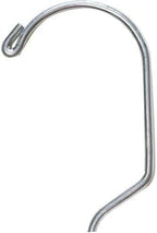 NAHANCO 2505HU Middle Heavy Weight Plastic Shirt Hanger, 17", Black with Chrome Hook (Pack of 50), Made in USA