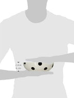 KATE SPADE Deco Dot Pasta Bowl, 1.45 LB, White (Pack of 2)