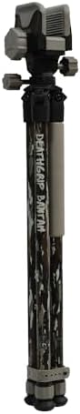 BOG DeathGrip Aluminum Tripod with Durable Frame, Lightweight, Stable Design, Bubble Level, Adjustable Legs, Shooting Rest, and Hands-Free Operation for Hunting, Shooting, and Outdoors