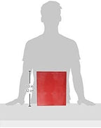 Magnetic Self-Stick 3-Ring Photo Album 100 Pages (50 Sheets), Red