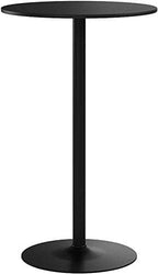 Pearington Santina 2 Pack Round Bar and Pub Table, Black