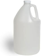 FastRack 1-Pack 1 Gallon Water Bottle - Round Plastic Jug Container with Lid | White Food Grade Gallon Water Jug, BPA-Free, Leak-Proof Pitcher with Lid Fermentation, Brewing, Storage & More