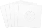 (100) Archival Quality Acid-Free Heavyweight Paper Inner Sleeves for 7" Vinyl Records #07IW