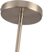 Brushed Nickel Pendant Lights Kitchen Island - Clear Glass Pendant Light Fixture Multiple Stems Rods 3 Units 12 Inch 3 Units 4 Inch (3 Pack Brushed Nickel)