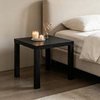Classic Black Oak End Table for Home Furniture | This classic black oak end table brings timeless style to any home. Compact size fits beside sofas or as a nightstand.