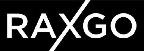 RaxGo Ski Wall Rack, Holds 4 Pairs of Skis & Skiing Poles or Snowboard for Home and Garage Storage, Wall Mounted, Heavy Duty and Adjustable Rubber-Coated Hooks