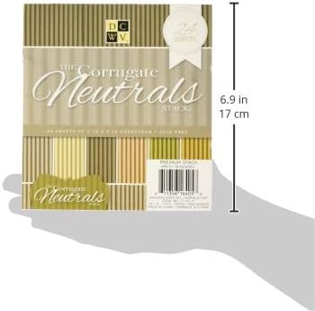 DCWVE DCWV Miscellaneous Stack-6 x 6-Specialty-Corrugate Neutrals-24 Seats MS-019-00061