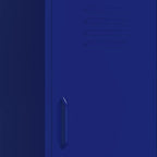 Steel Storage Cabinet Navy Blue 16.7x13.8x40 in with 2 Adjustable Shelves, 132.3 lb Total Load, Floor Cabinet for Bathroom, Kitchen, Pantry and Garage Organization