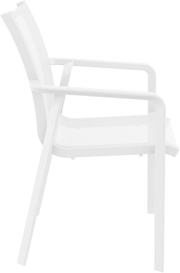 Compamia Pacific Sling Arm Chair in White