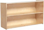 Contender 2 Shelf Horizontal Bookcase (48" Width) |Montessori Shelf - Toy Storage Organizer, Arts, Crafts & Supplies Storage Unit | for Home, Office, Classroom, Daycare