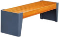 Patio Benches for Outdoors Outdoor Backrest Bench Leisure Double Square Community Open-air Public Seat Garden Benches for Outdoors