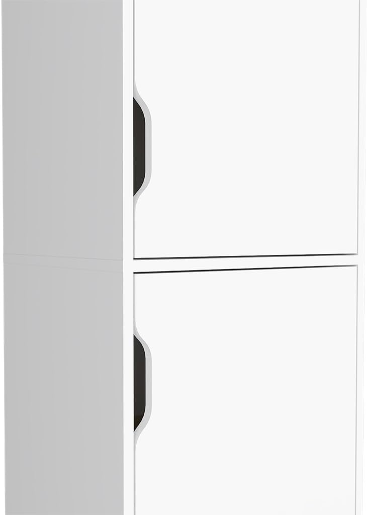 Single Kitchen Pantry Wallas Cabinet, Storage Cabinet Locker with Four Shelves,for Kitchen Home