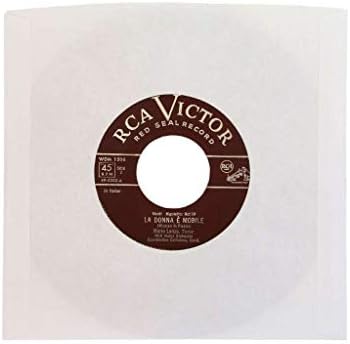(100) Archival Quality Acid-Free Heavyweight Paper Inner Sleeves for 7" Vinyl Records #07IW