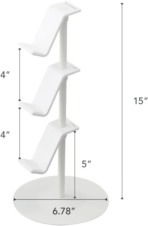 YAMAZAKI Home Smart Universal Adjustable Game Controller Stand/Controller Holder - Steel