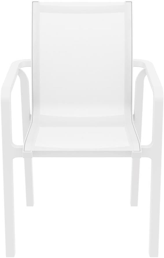 Compamia Pacific Sling Arm Chair in White