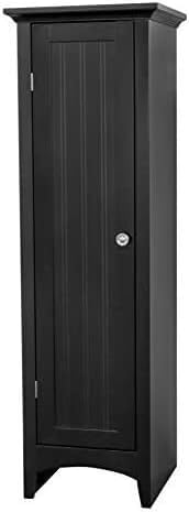 Maykoosh Kitchen Pantry Cabinet - 40" Wide Storage, Adjustable Shelves, Aluminum Pull