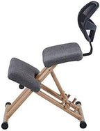 Kneeling Chair Adjustable Height Stool for Correction and Back Pain Relief in Office and Home Use