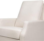 Namesake Crewe Glider Recliner Nursery Chair - GREENGUARD Gold & Certi-PUR US Certified Rocker Recliner - Glider Rocking Chair for Nursery & Living Room - Manual, 360° Swivel, Performance Cream