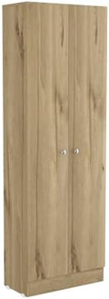 71" Tall Kitchen Pantry Cabinet with Storage, 2-Door Cupboard Credenza Bufffet Cabinet with Inner Shelves, Freestanding Kitchen Hutch for Living Room, Dining Room,Brown