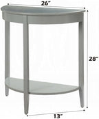 Gray Console Table