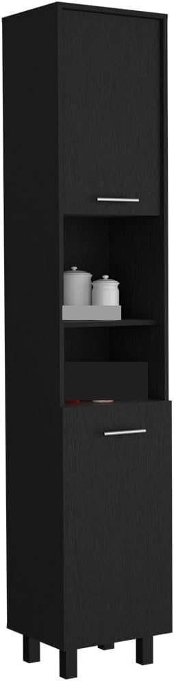Pantry Cabinet with Three Interior Shelves, Storage Locker Sideboard Modern Furniture,for Kitchen Home