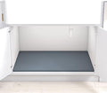 BASIN - Heavy Duty Under Sink Mat - Original Silicone Under Sink Mats - Waterproof Under Sink Tray - Gray 31x22