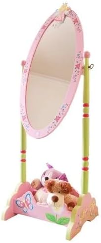 Funnel The Fairy Girls Wooden Standing Mirror