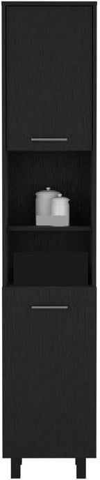 Pantry Cabinet with Three Interior Shelves, Storage Locker Sideboard Modern Furniture,for Kitchen Home