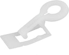 Novelty Lights C9 Tuff Flex Christmas Light Clips, Mount on Roofline Gutters/Shingles, 100 Pack