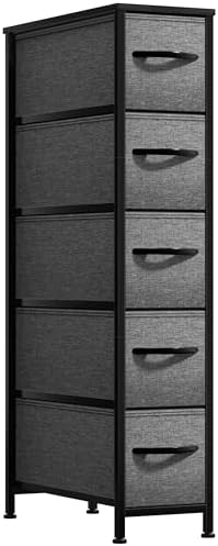 Sorbus Kids Dresser with 5 Drawers - Storage Unit Organizer Chest for Clothes - Bedroom, Kids Room, Nursery, & Closet
