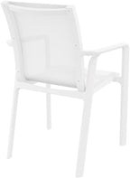 Compamia Pacific Sling Arm Chair in White