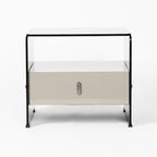 Apartment Solid Wood Living Room Bedroom Transformation Rack Homestay Wind Bedside