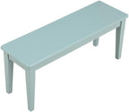Boraam Colorado Shaker Backless Wood Bench - Aspen Valley