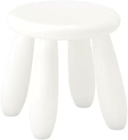 Kids Step Stool, Kindergarten Study Stools, Lightweight Footstools are Sturdy and Durable, Very Suitable for Use in The Kitchen, Bathroom and Bedroom (White)