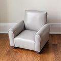 direfly Child's Upholstered Rocking Chair/Chair - Gray Vinyl
