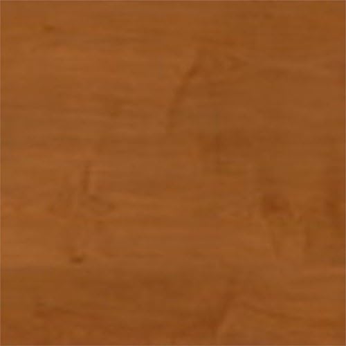Bush Business Furniture Series C 72W x 24D Office Desk with Mobile File Cabinet in Natural Cherry