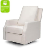 Namesake Crewe Glider Recliner Nursery Chair - GREENGUARD Gold & Certi-PUR US Certified Rocker Recliner - Glider Rocking Chair for Nursery & Living Room - Manual, 360° Swivel, Performance Cream
