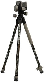 BOG DeathGrip Aluminum Tripod with Durable Frame, Lightweight, Stable Design, Bubble Level, Adjustable Legs, Shooting Rest, and Hands-Free Operation for Hunting, Shooting, and Outdoors