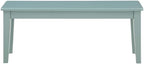 Boraam Colorado Shaker Backless Wood Bench - Aspen Valley