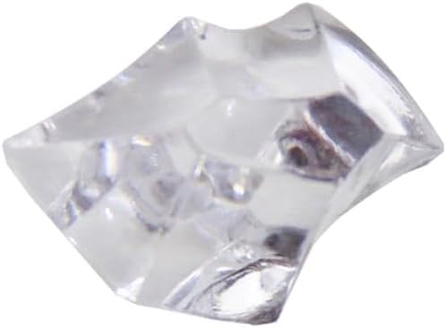Clear Acrylic Ice Rock Crystals Treasure Gems For Table Scatters, Vase Fillers, Wedding, Banquet, Party, Event, Birthday Decoration (Clear, 385)