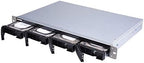 QNAP TL-R400S 4 Bay 1U Rackmount SATA 6Gbps JBOD Storage Enclosure. PCIe SATA Interface Card (QXP-400eS-A1164) Included