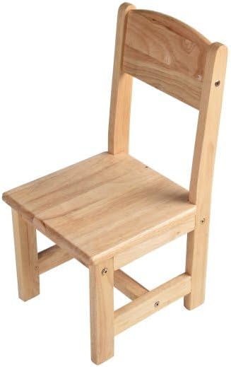 Constructive Playthings KRP-110 Classic Rubberwood Chair for Preschool and Classroom Seating, 10", Durable Classroom Furniture for Schools, Daycares & Learning Spaces