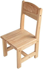 Constructive Playthings KRP-110 Classic Rubberwood Chair for Preschool and Classroom Seating, 10", Durable Classroom Furniture for Schools, Daycares & Learning Spaces
