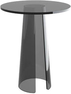 Acrylic End Table, Transparent Bedside Nightstand for Small Spaces, Durable and Lightweight Side Table for Living Room and Bedroom Decor