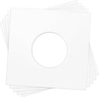 (100) Archival Quality Acid-Free Heavyweight Paper Inner Sleeves for 7" Vinyl Records #07IW