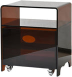 Table Chevet Petite Stockage Pique-Nique Table d'ordinateur Pièce Vivante armoire Console Fille Chambre