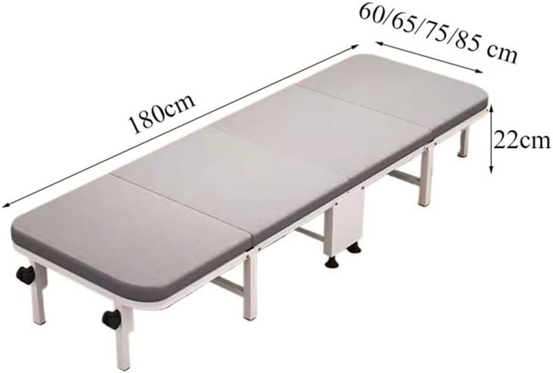 Camping Bed Foldable Bed Suitable for Indoor Bedrooms, Living Rooms, and Outdoor Folding Bed(Medium)